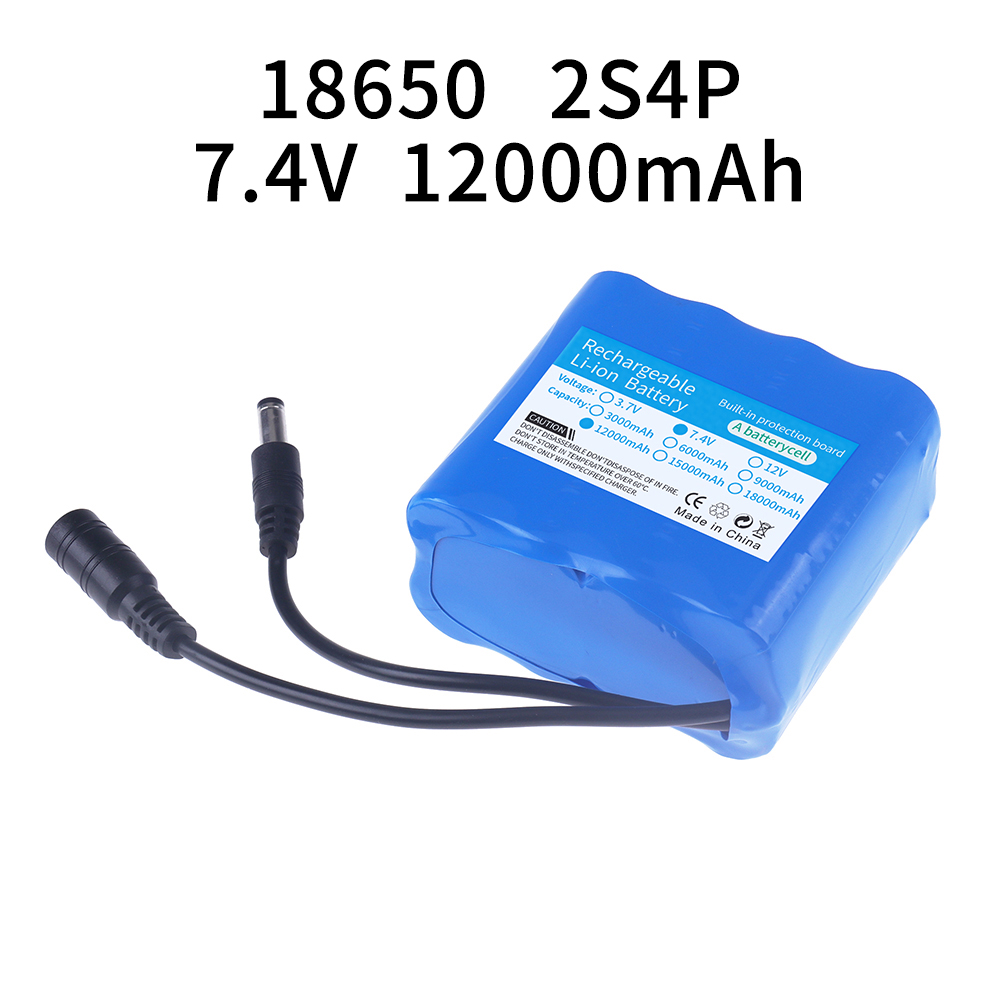 2S4P 18650 Lithium Battery 7.4 - огляд і ціна Fish Finder Battery