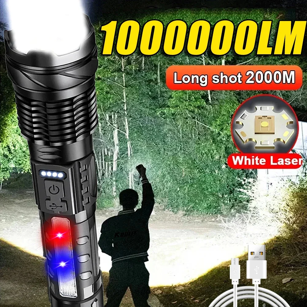 Powerful LED Flashlight Rechar - огляд і ціна Fishing Light