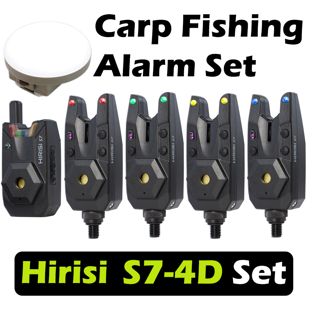Hirisi S7-4D Wireless Carp Fis - огляд і ціна Fish Alarm
